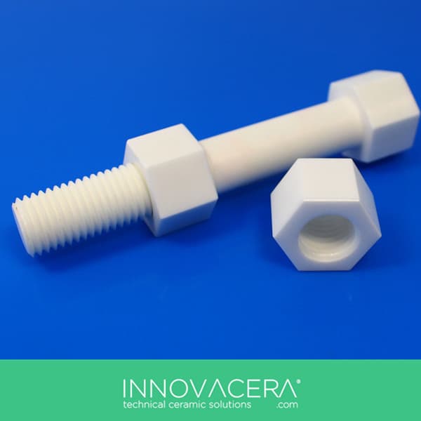 Zirconia Screws_Nuts_Bolts For Power Electronics Equipment